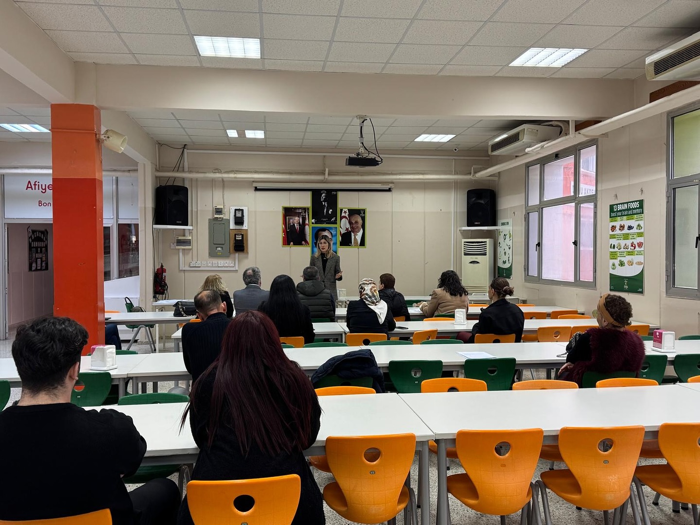 A parent information meeting was held at Eastern Mediterranean Doğa College to inform parents about the new Modular system that will be implemented in Mathematics, Biology, Chemistry and Physics for the Edexcel IGCSE exams to be held in May/June