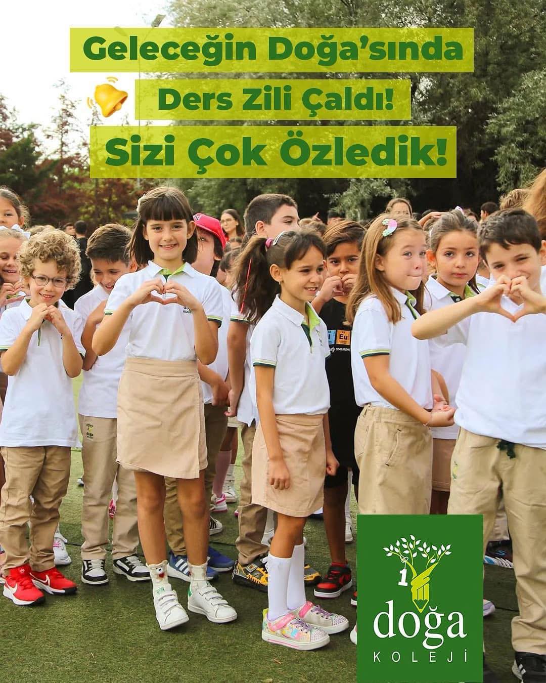 Class bell rang in the Doğa of the Future!