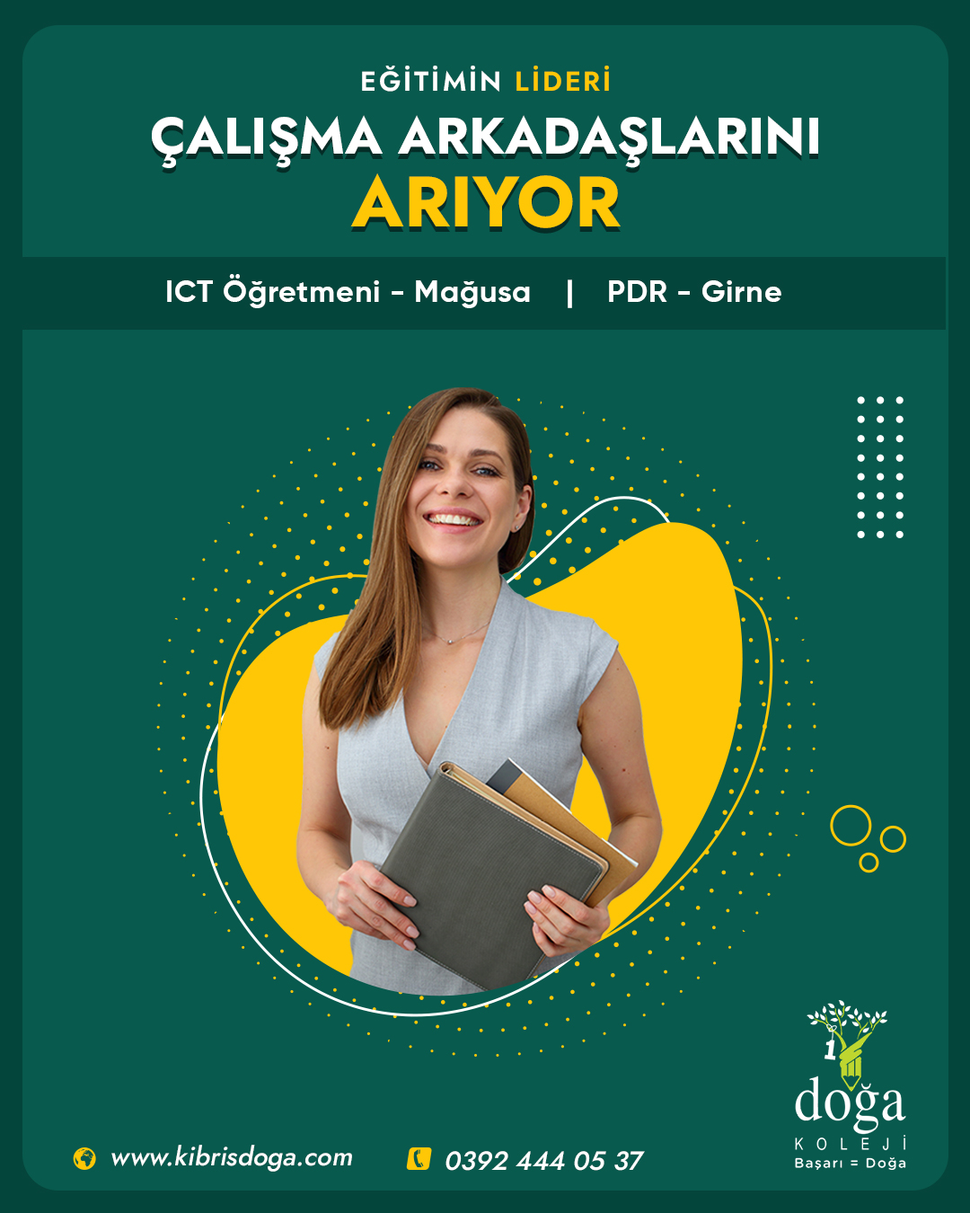 The Leader in Education is seeking new colleagues to join its strong academic team! 🌿