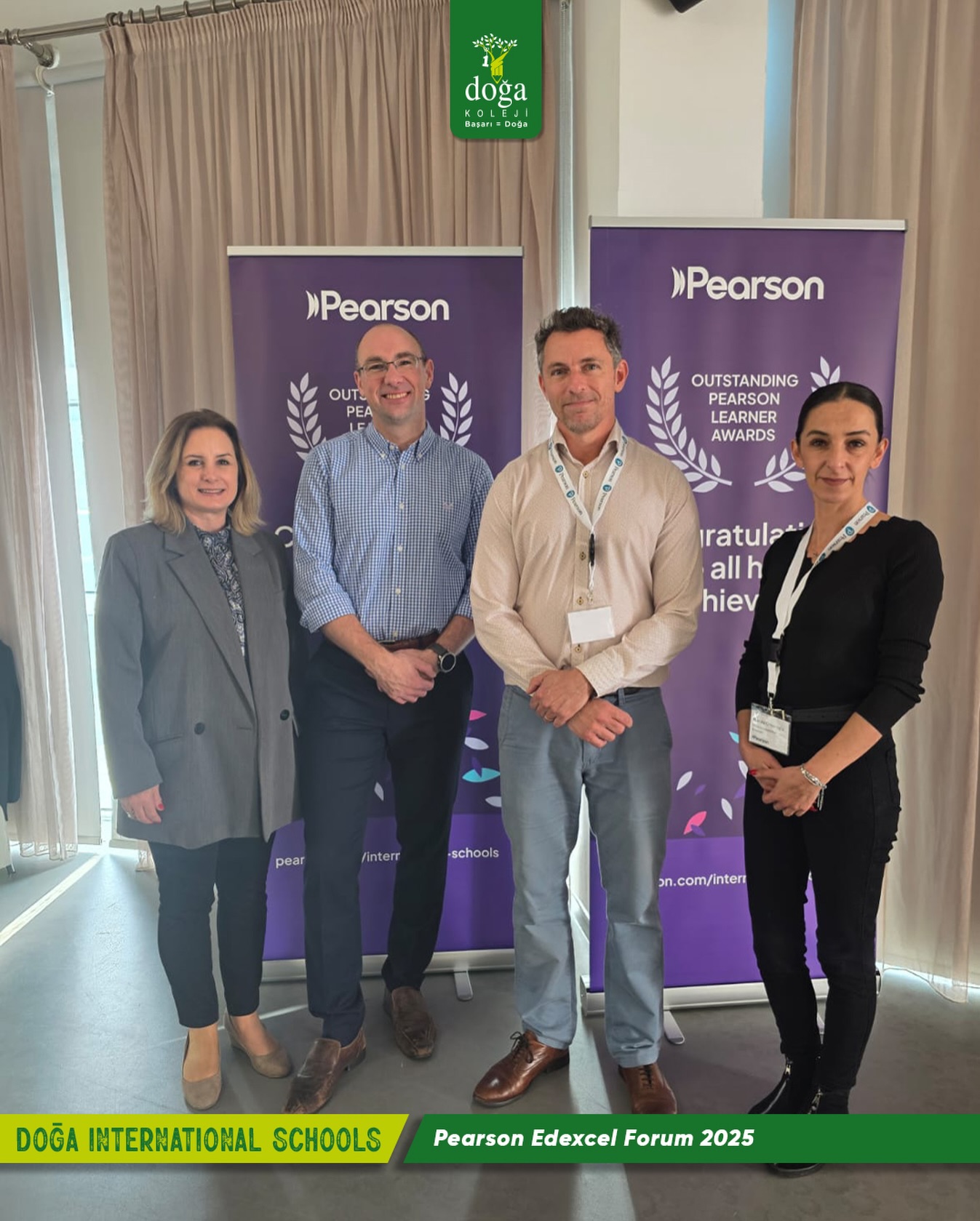 Doga International Schools at the Pearson Edexcel Forum 2025 🌟