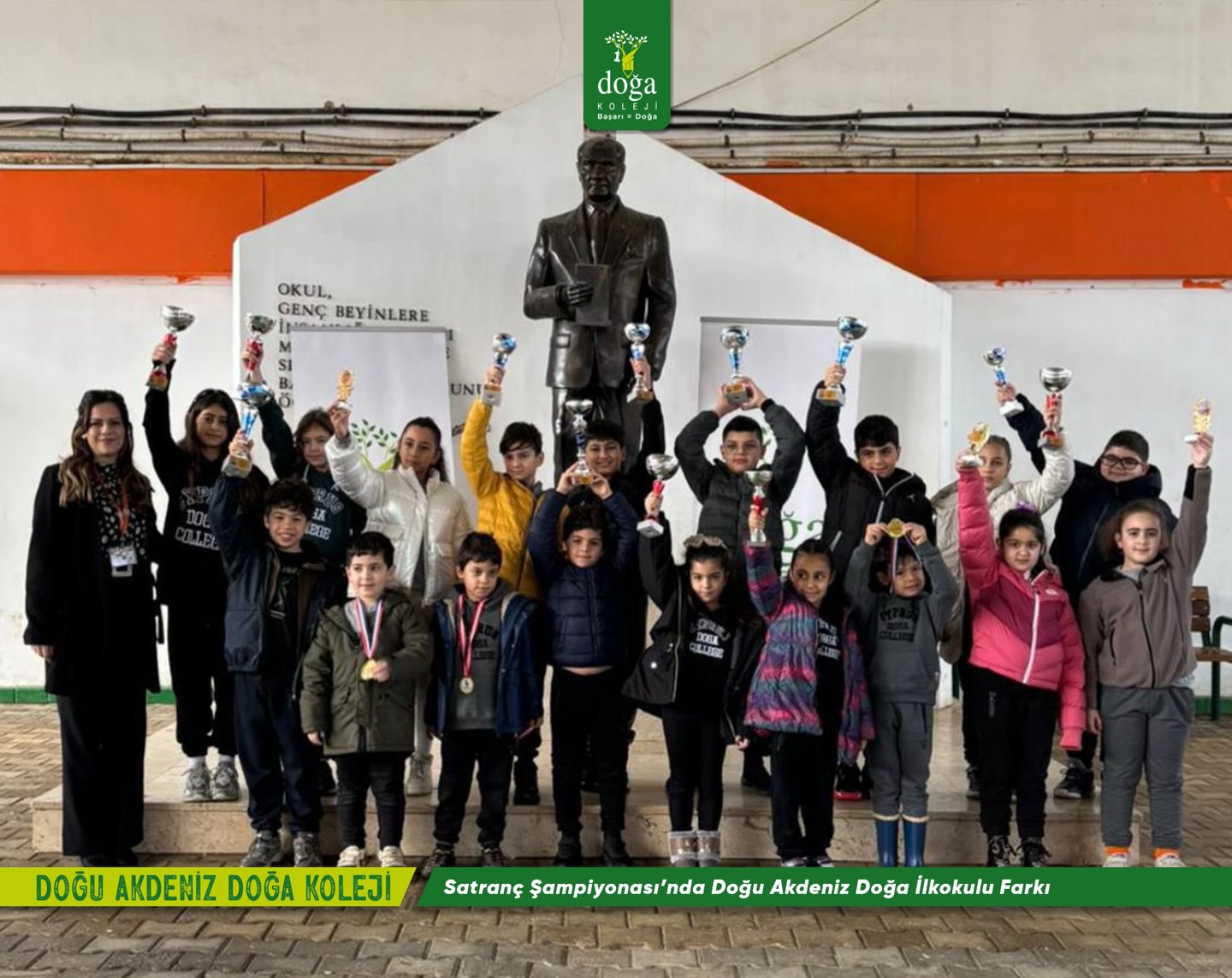 EASTERN MEDITERRANEAN DOĞA PRIMARY SCHOOL MAKES ITS MARK AT THE CHESS CHAMPIONSHIP